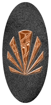 DG5000-602-CP-SH-BK Copper Sunburst Shimmer Black